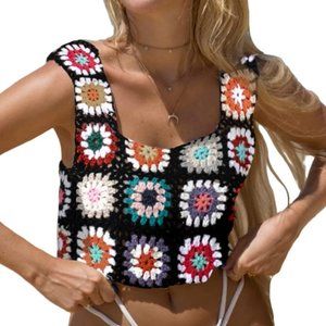 Women's floral top cover ups